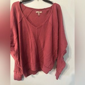 NWT Free People Santa Clara Thermal Long Sleeve